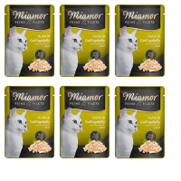 Zestaw 6xmokra karma dla kota Miamor Feine Filets Kurczak w galaretce 6x100g