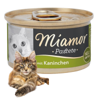 Miamor Mokra Karma Delikatny Pasztet Mięsny dla Kota z Kólikiem 85g