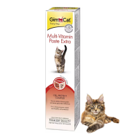GimCat  MultiVitaminExtra Pasta witaminowa Kot 3w1 z olejem z łososia 200g