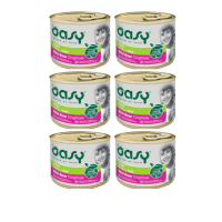 Oasy OneProtein Mini Monobiałkowa karma Pies Kaczka Cukinia Zestaw6x200g