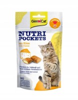 Przysmak Smaczki dla Kota Ser i Tauryna Gimcat Nutri Pockets 60g