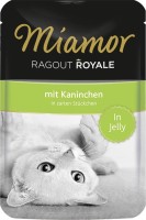 MIAMOR RAGOUT ROYALE saszetka w galarecie, mokra karma dla kota  królik 100 g